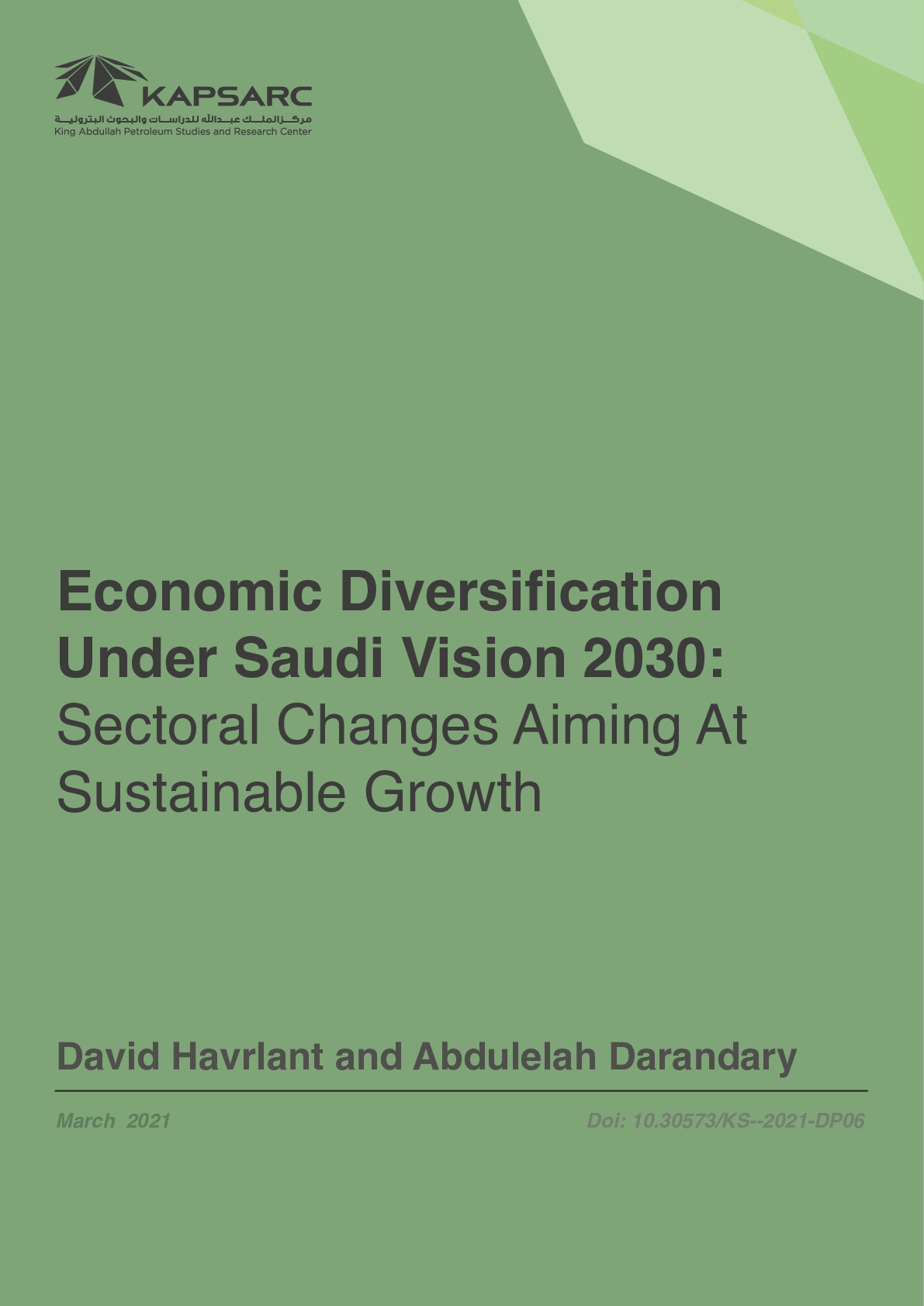 Economic Diversification Under Saudi Vision 2030 (1)