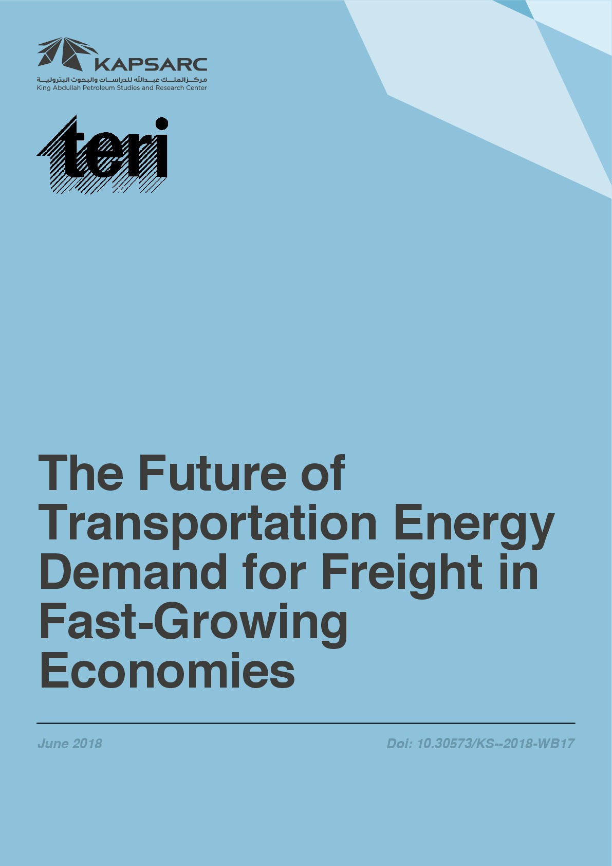 The Future of Transportation Energy Demand for Freight in Fast-Growing Economies (1)