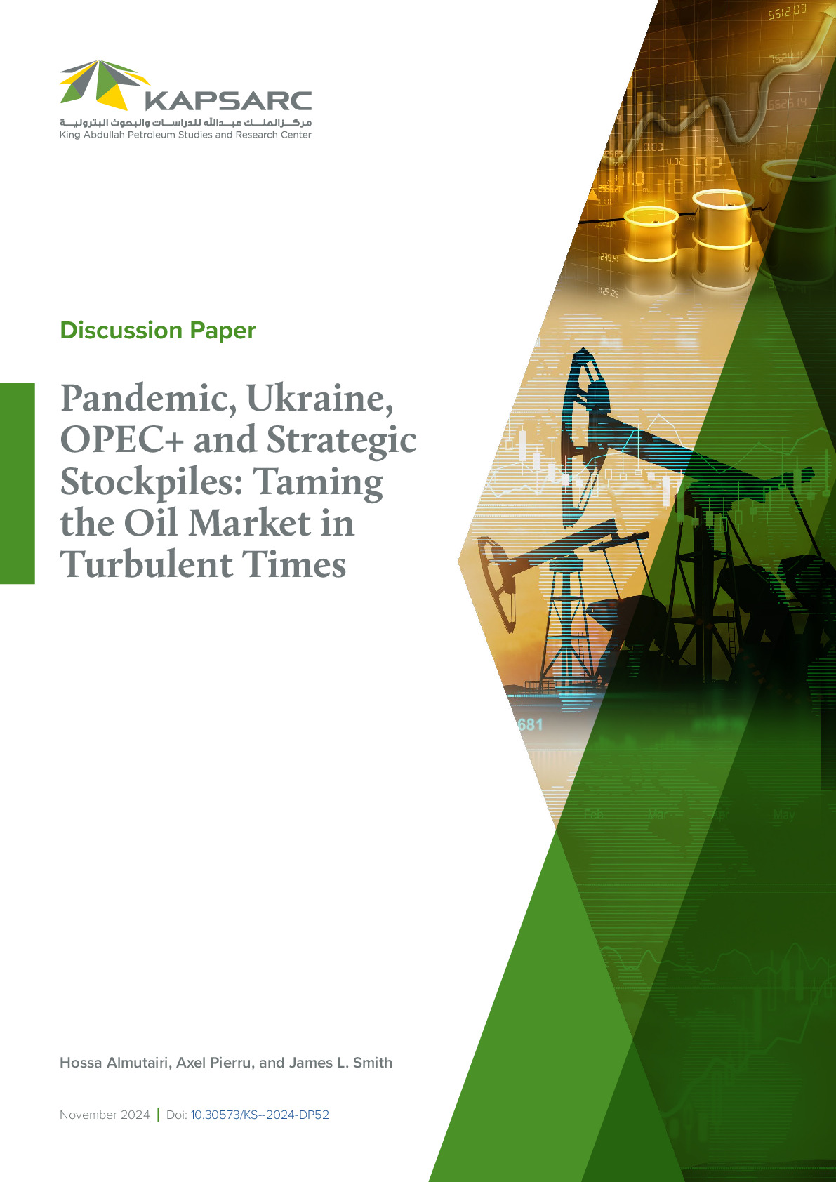 Pandemic, Ukraine, OPEC+ and Strategic Stockpiles: Taming the Oil Market in Turbulent Times (1)