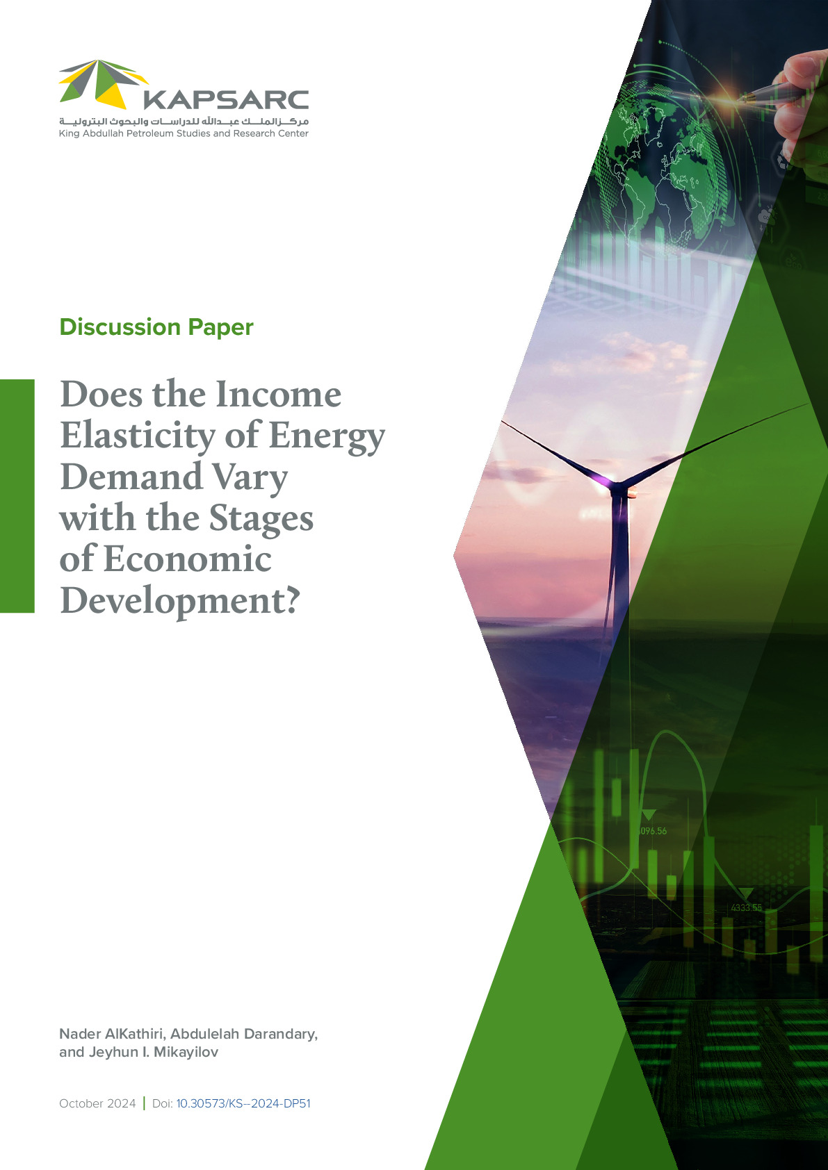 Does the Income Elasticity of Energy Demand Vary with the Stages of Economic Development? (1)