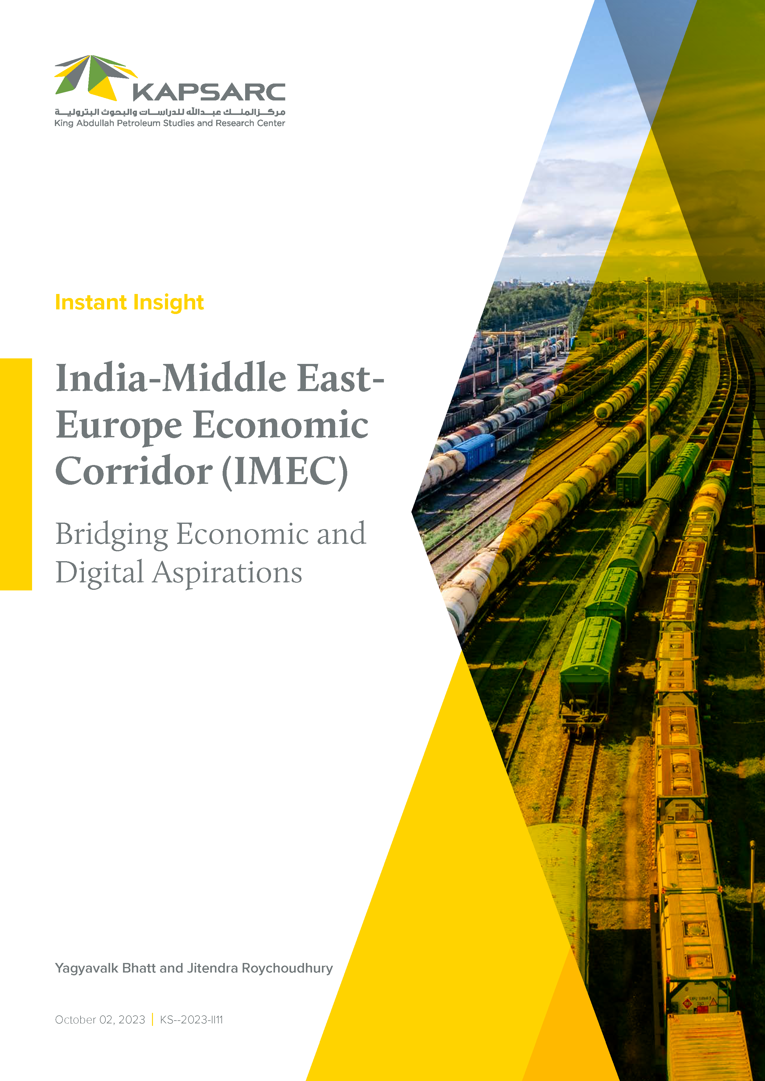 India Middle East Europe Economic Corridor: Bridging Economic and Digital Aspirations (1)