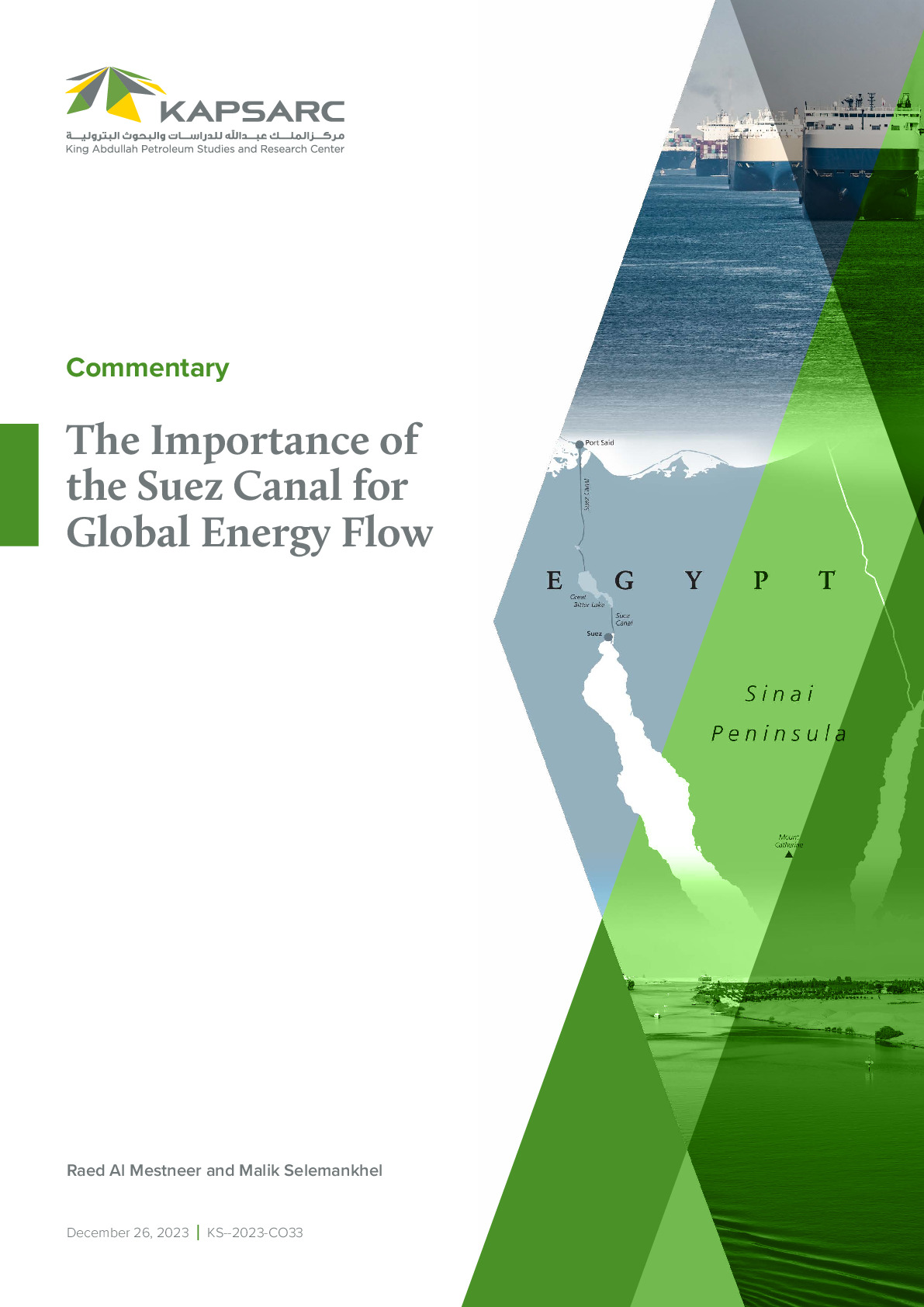 The Importance of the Suez Canal for Global Energy Flow (1)