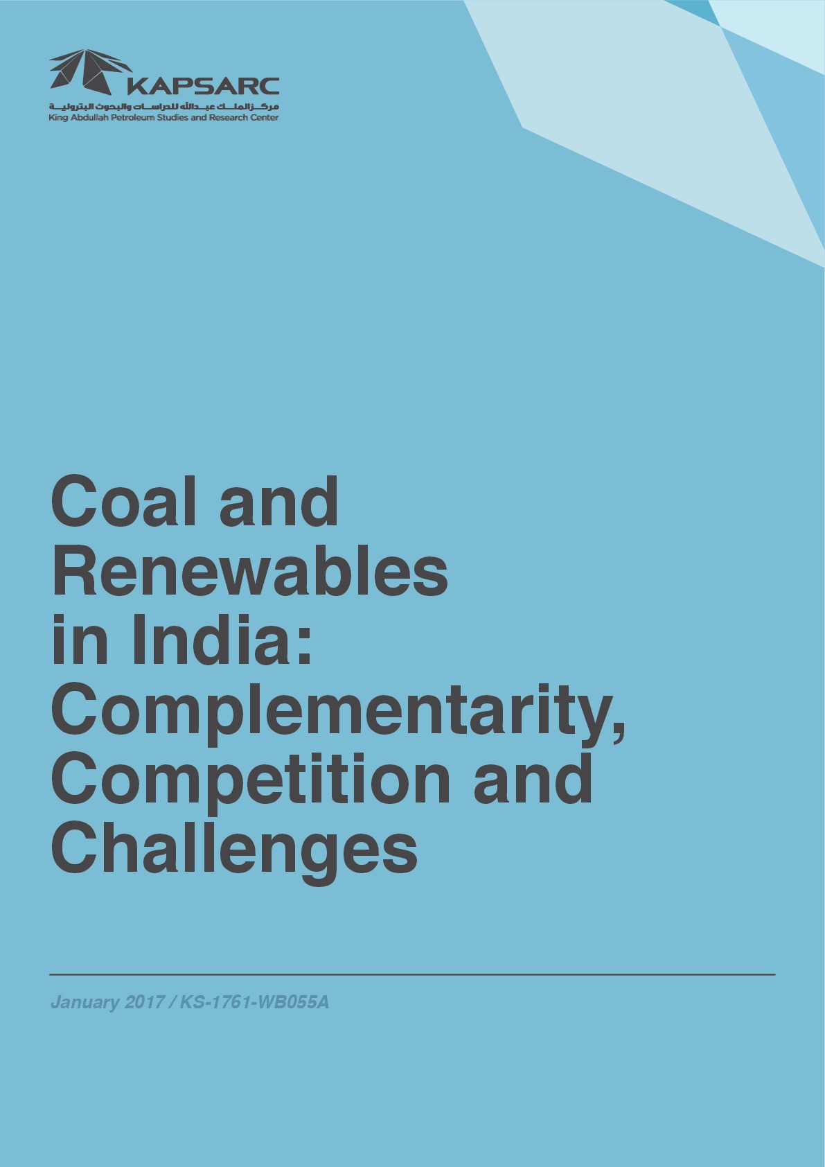 Coal and Renewables in India: Complementarity, Competition and Challenges (1)