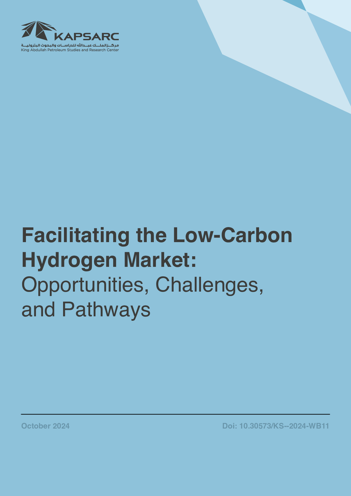 Facilitating the Low-Carbon Hydrogen Market: Opportunities, Challenges, and Pathways (1)