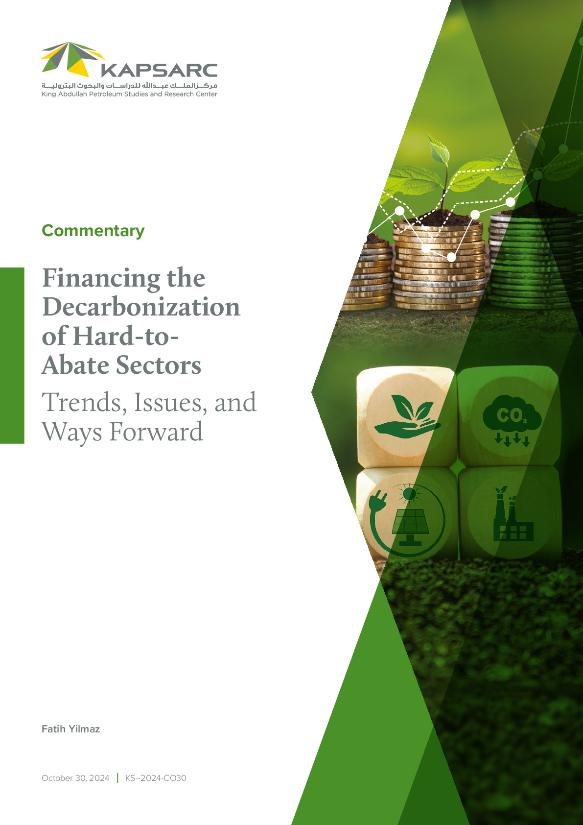 Financing the Decarbonization of Hard-to- Abate Sectors Trends, Issues, and Ways Forward (1)