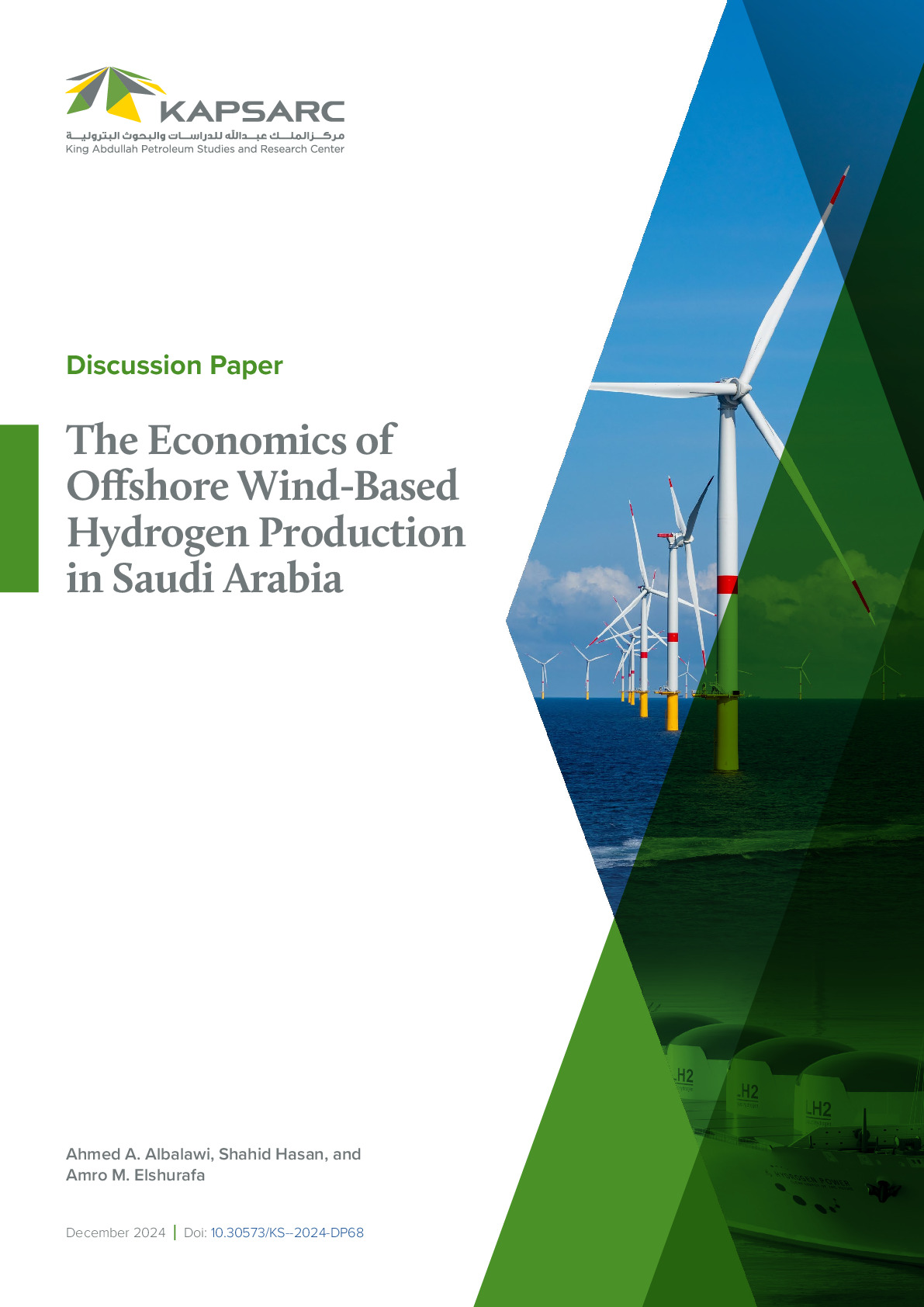 The Economics of Offshore Wind-Based Hydrogen Production in Saudi Arabia (1)