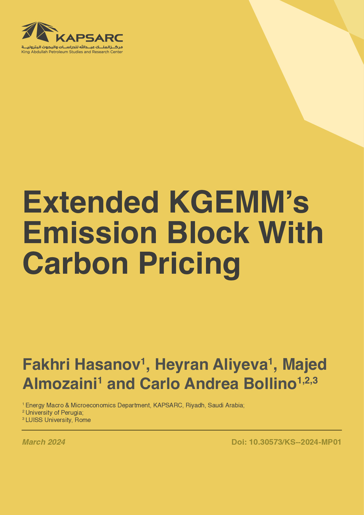 Extended KGEMM’s Emission Block With Carbon Pricing (1)