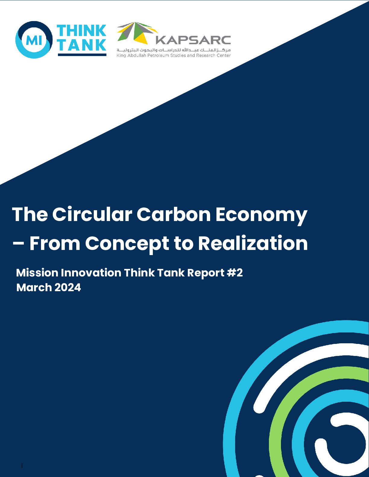 The Circular Carbon Economy – From Concept to Realization (1)