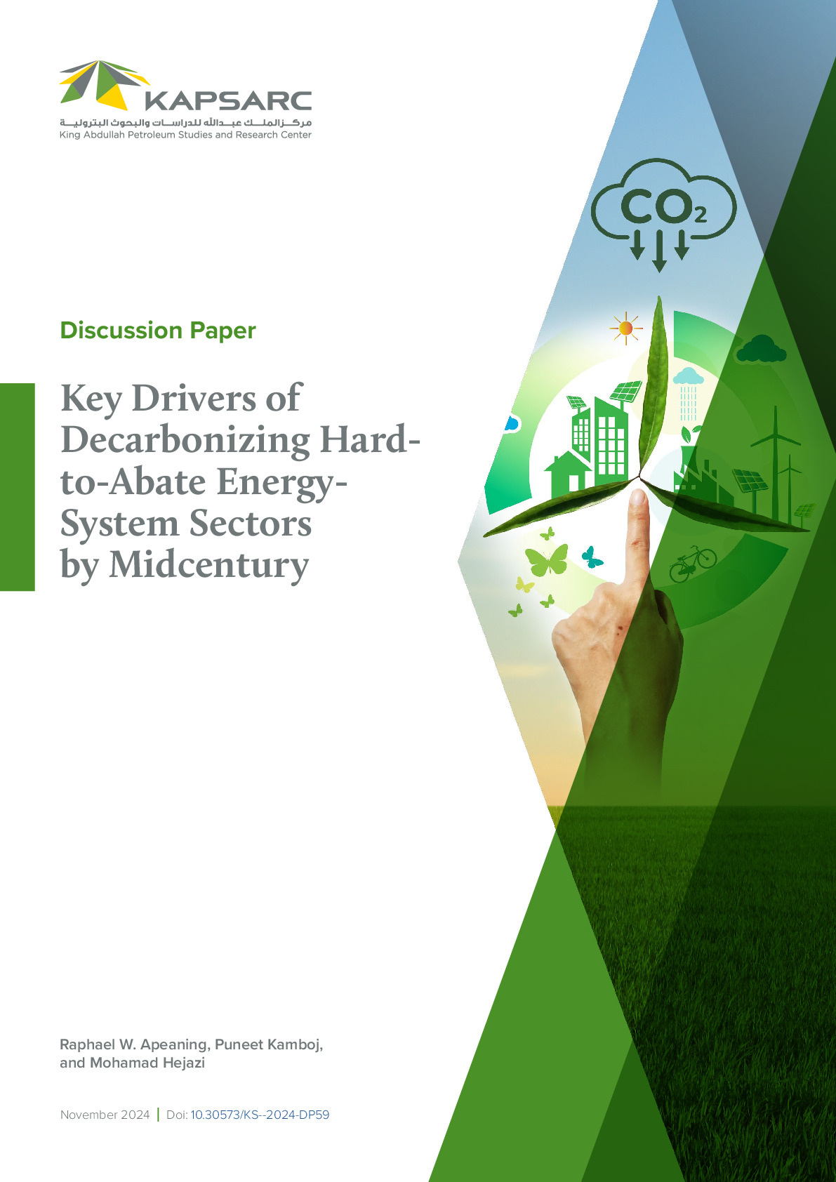 Key Drivers of Decarbonizing Hard- to-Abate Energy- System Sectors by Midcentury (1)