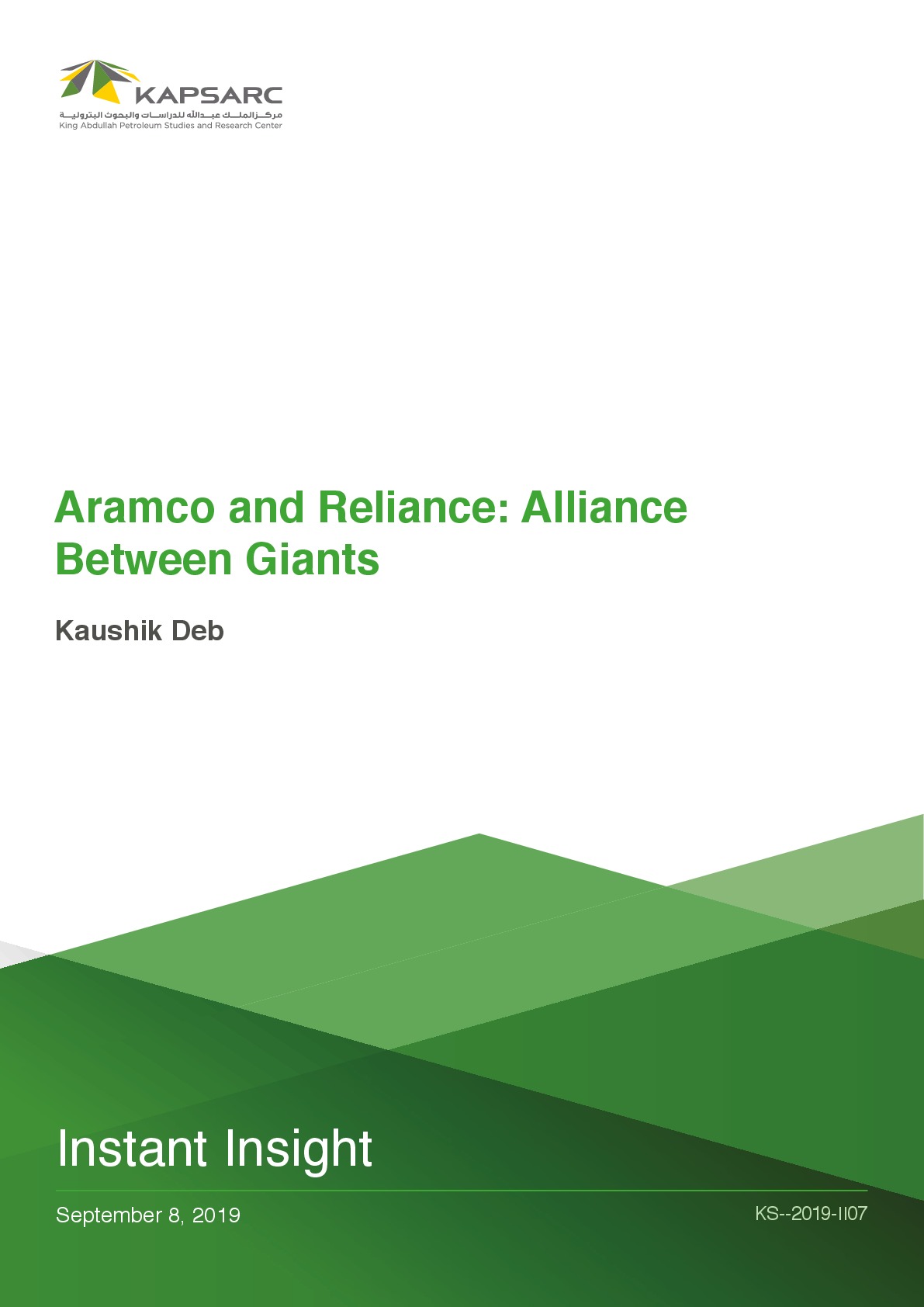 Aramco and Reliance: Alliance Between Giants (1)