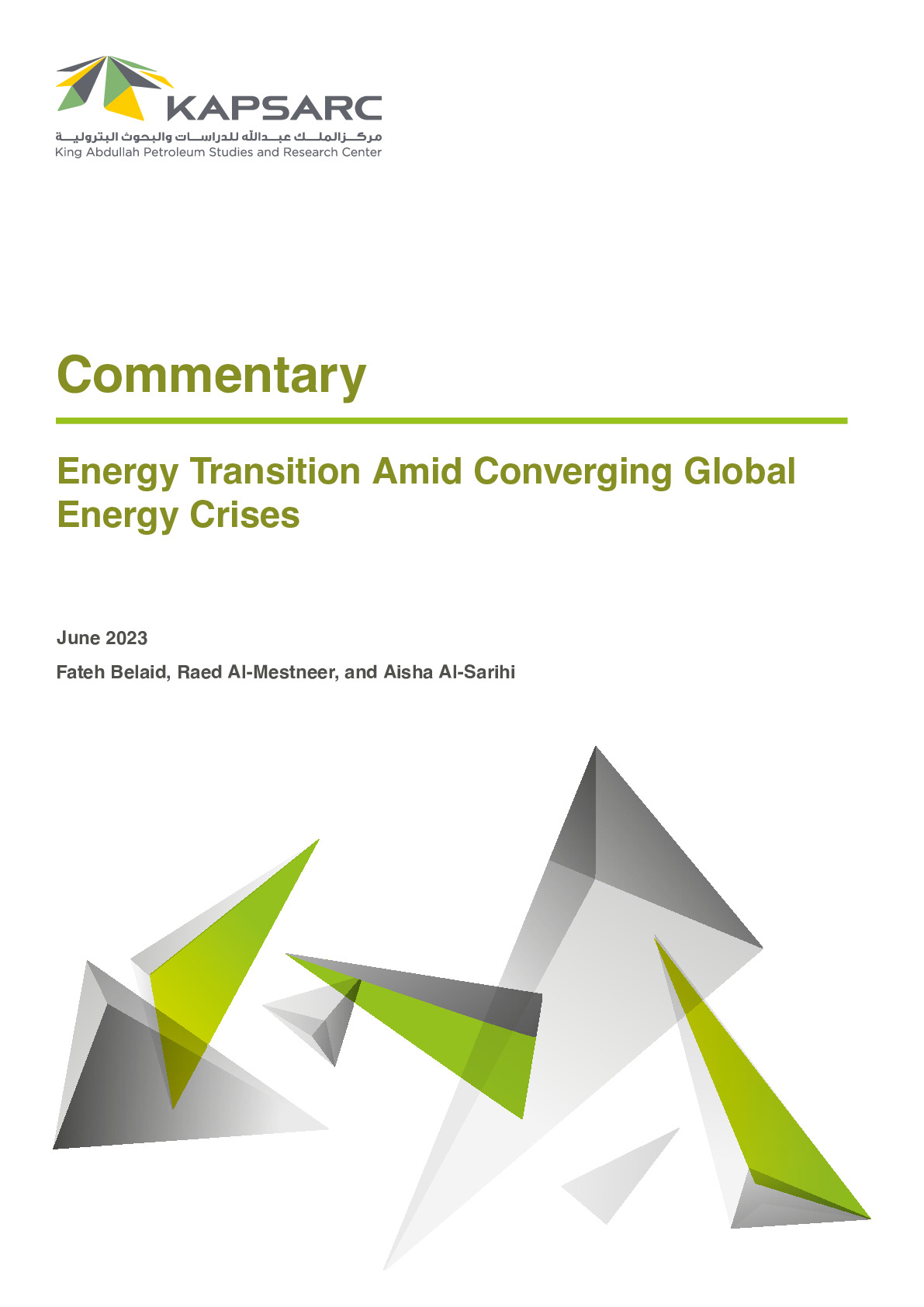 Energy Transition Amid Converging Global Energy Crises (1)