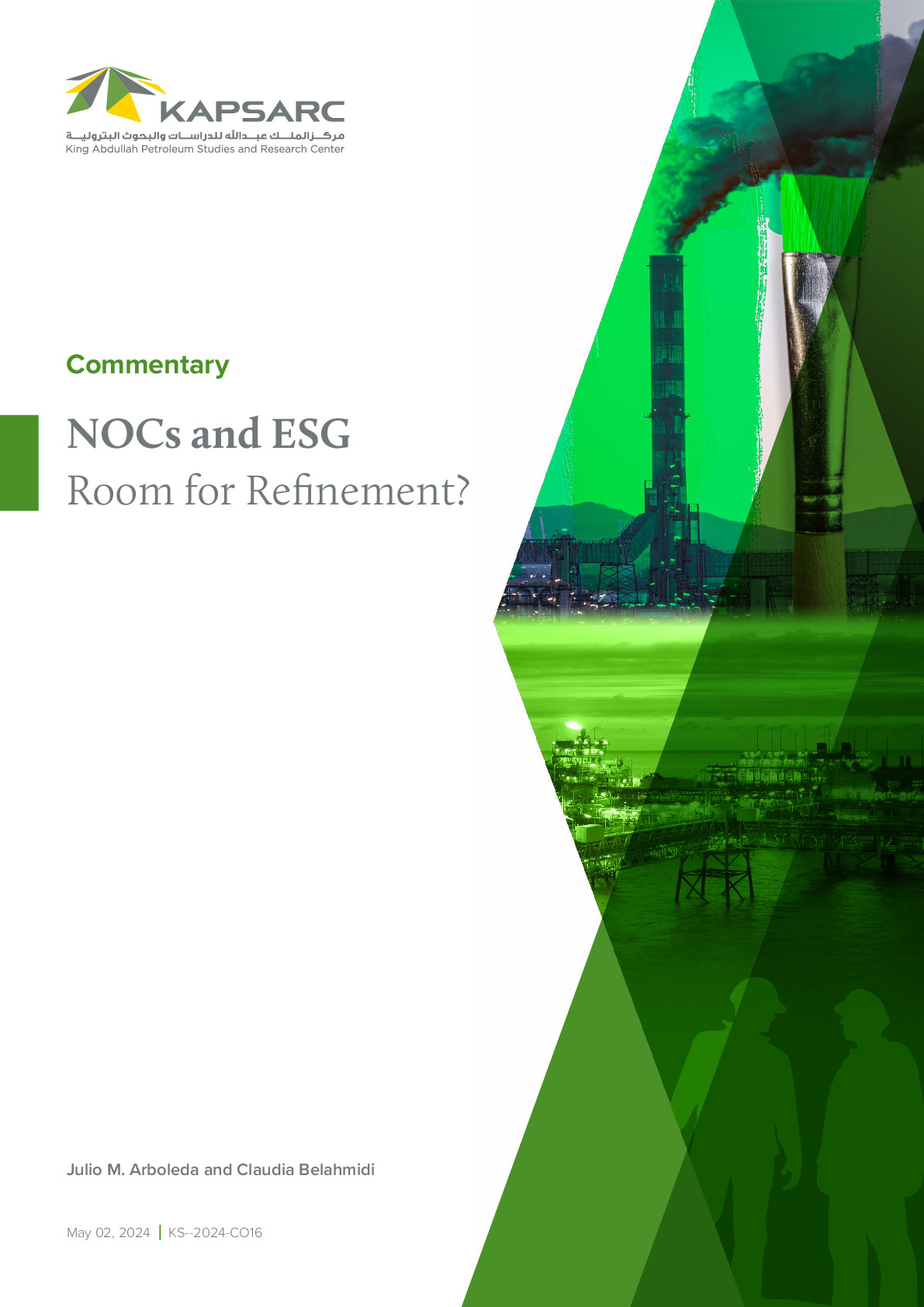 NOCs and ESG: Room for Refinement? (1)