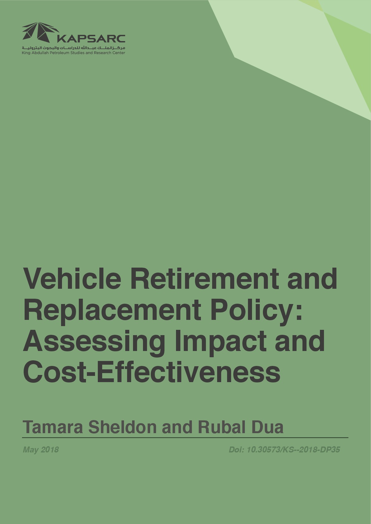 Vehicle Retirement and Replacement Policy: Assessing Impact and Cost-Effectiveness (1)